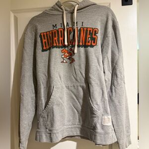 Retro Gray Sweatshirt with Retro Brand Patch